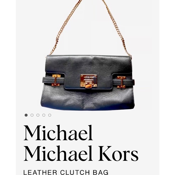 MICHAEL KORS LEADER CLUTCH  BAG
